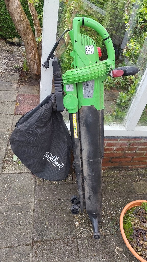 Florabest FLB 2500 A1 Bladblazer/Bladzuiger, Gebruikt, Handgedragen, Ophalen of Verzenden, Elektrisch