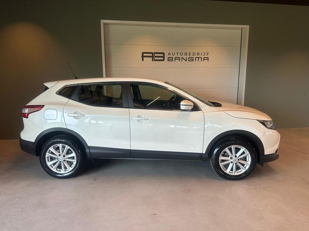Nissan Qashqai 1.2 ACENTA/CLIMA AIRCO/NAVIGATIE/CRUISECONTRO, Auto's, Nissan, Voorwielaandrijving, Stof, Gebruikt, 4 cilinders