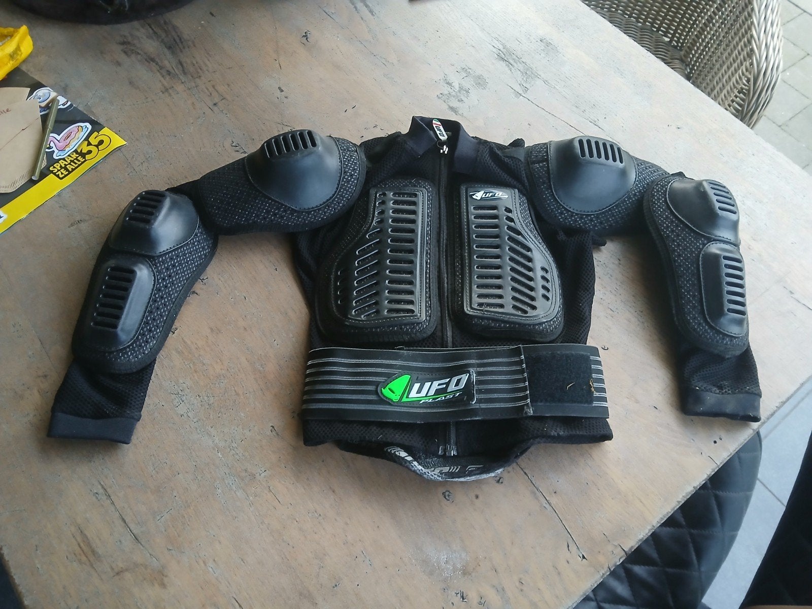 UFO Bodyprotector - Optimale Bescherming voor Motorrijders, Motoren, UFO, Overige typen, Heren, Ophalen of Verzenden