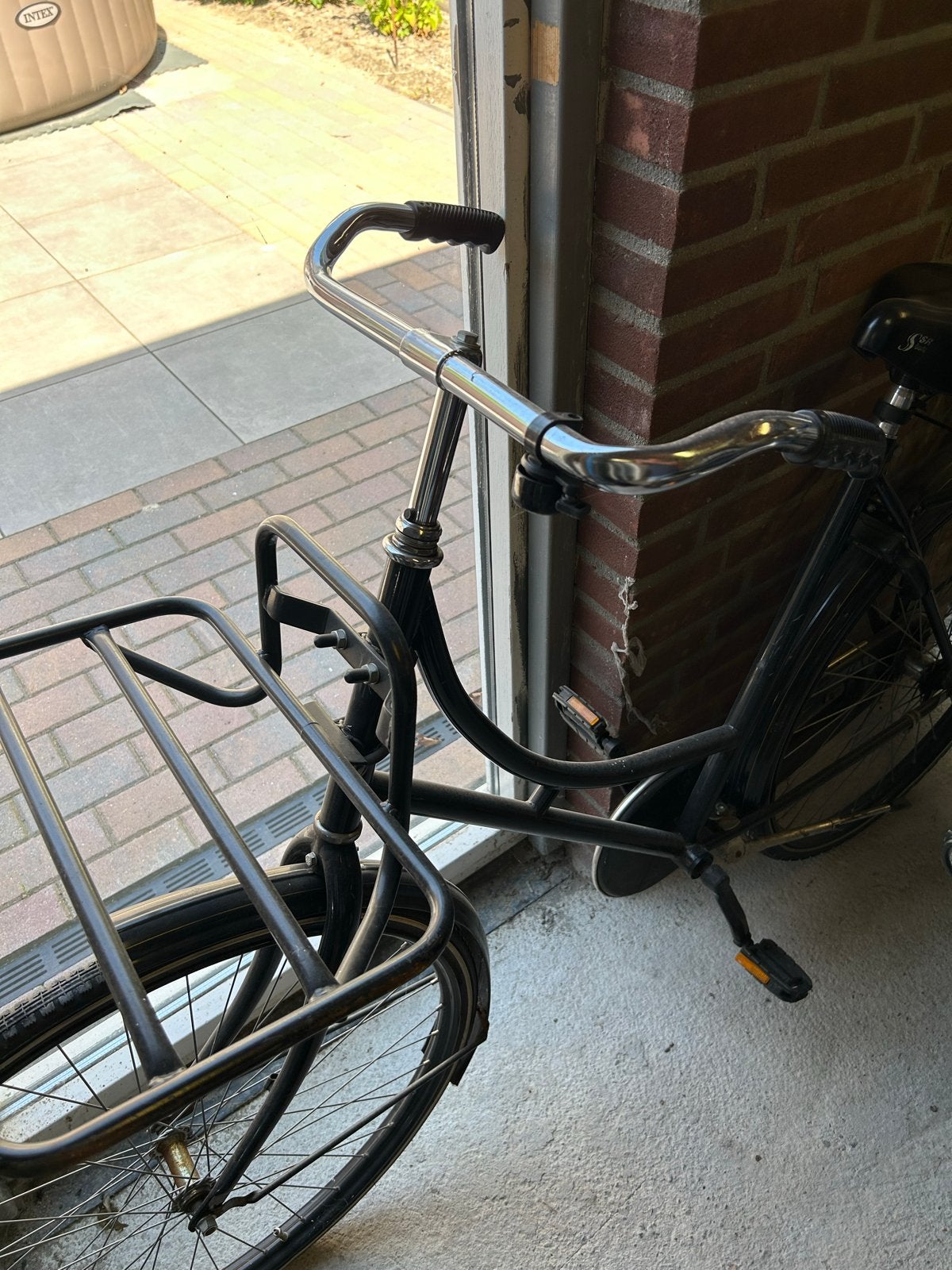 Oude fiets opknapper of voor onderdelen, Terugtraprem, Ophalen, Overige merken, 53 tot 56 cm