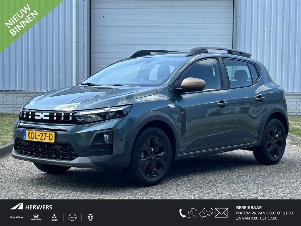 Dacia Sandero Stepway 1.0 TCe 110 limited edition / Trekhaak, Auto's, Dacia, Voorwielaandrijving, Stof, Gebruikt, Euro 6