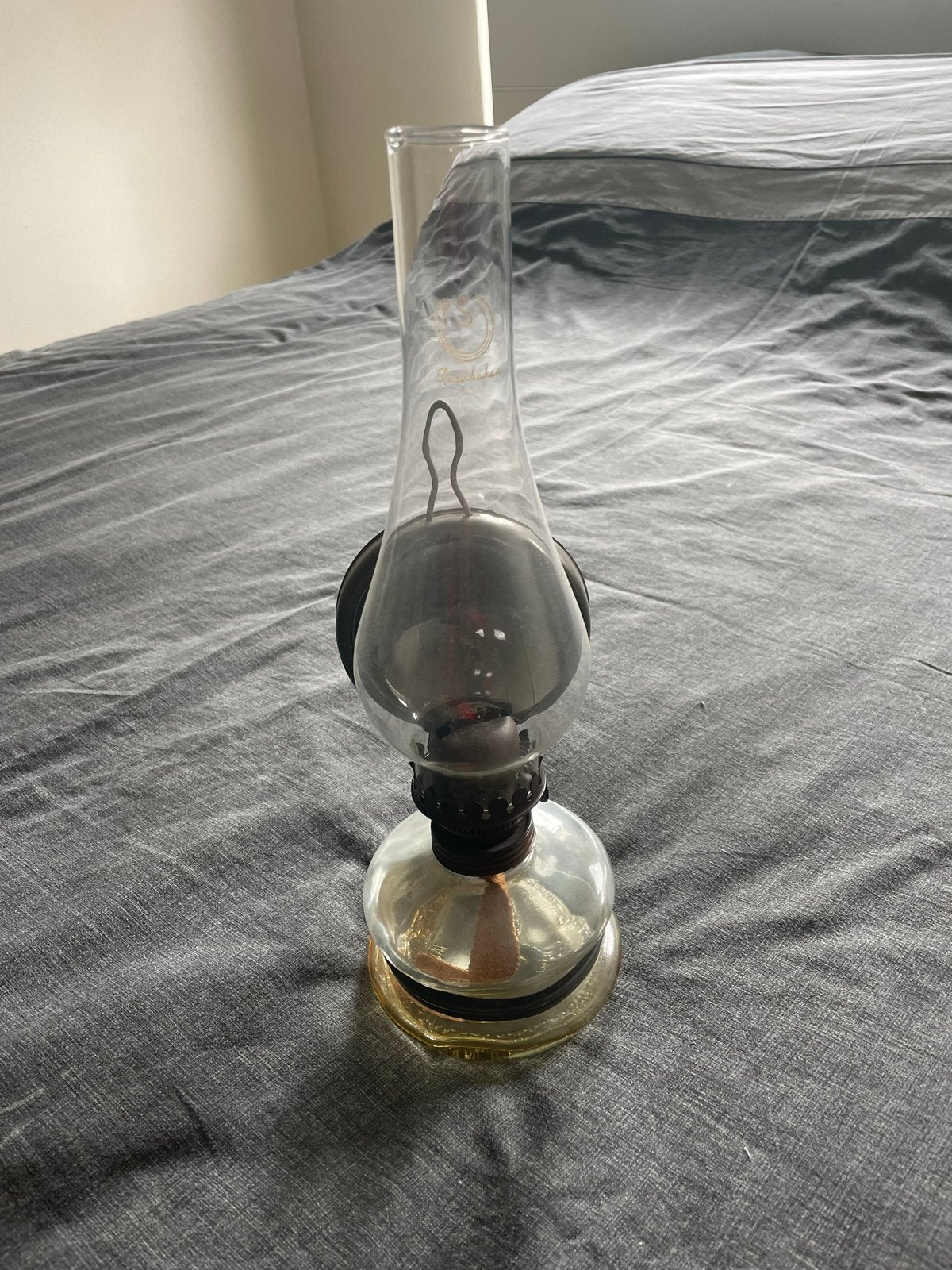 Vintage Petroleumlamp - Functioneel en Decoratief, Ophalen
