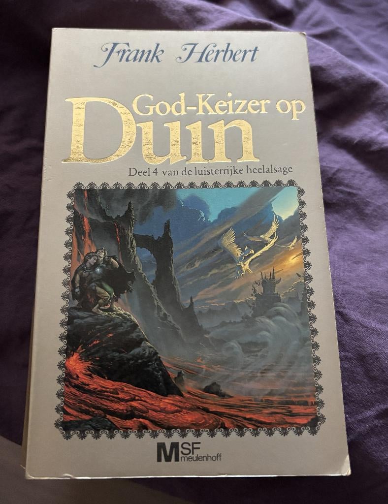 God-Keizer op Duin, deel 4, Frank Herbert (leesboek), Ophalen of Verzenden, Gelezen, Frank Herbert