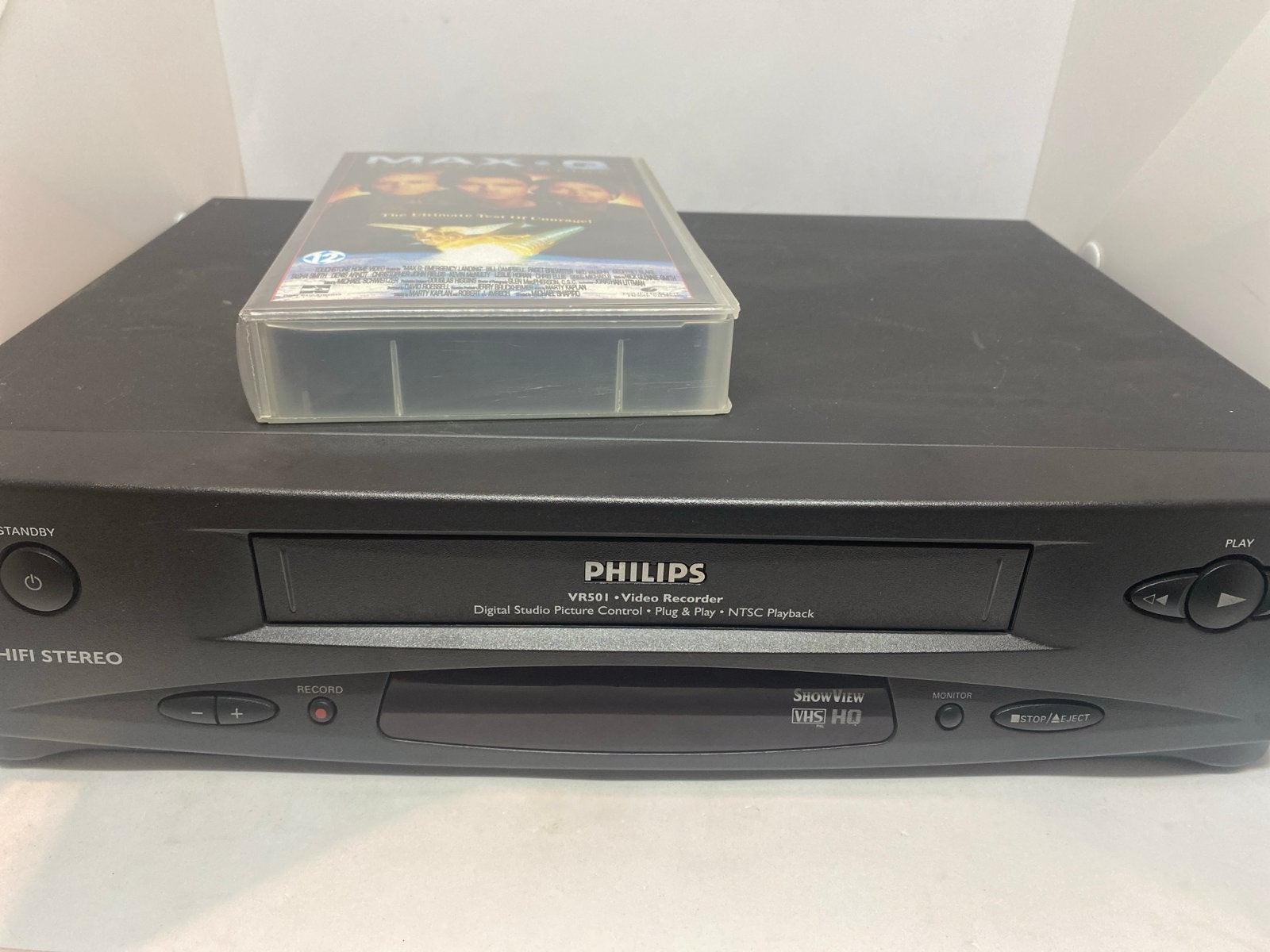 Philips VR501 VHS VCR Videorecorder - Hifi Stereo, Prinses Irenestraat 59, 1077 WV Amsterdam, Netherlands, Gebruikt, Philips.sustainability@philips.com