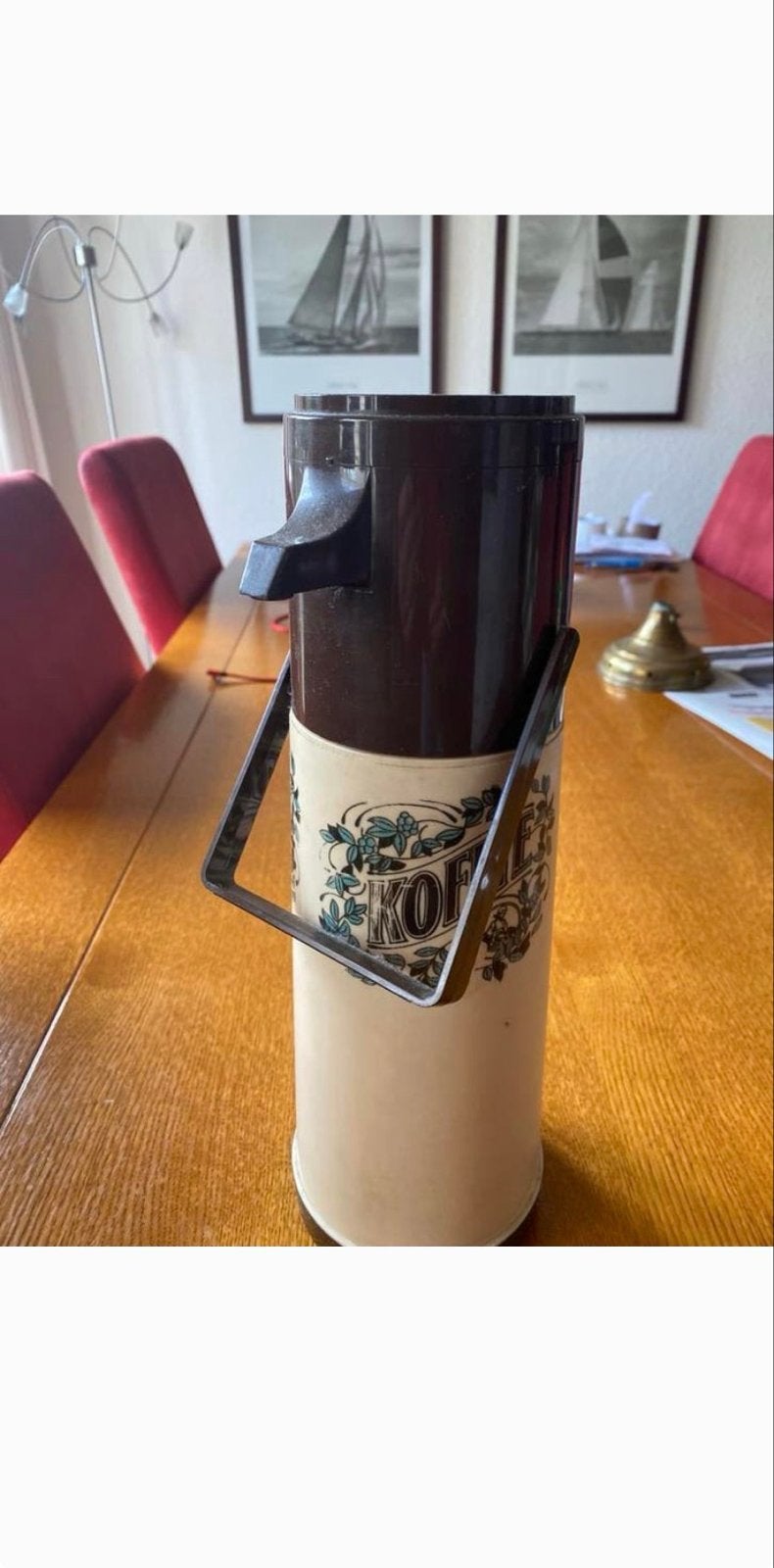 Vintage Douwe Egberts Koffie Thermoskan, Ophalen