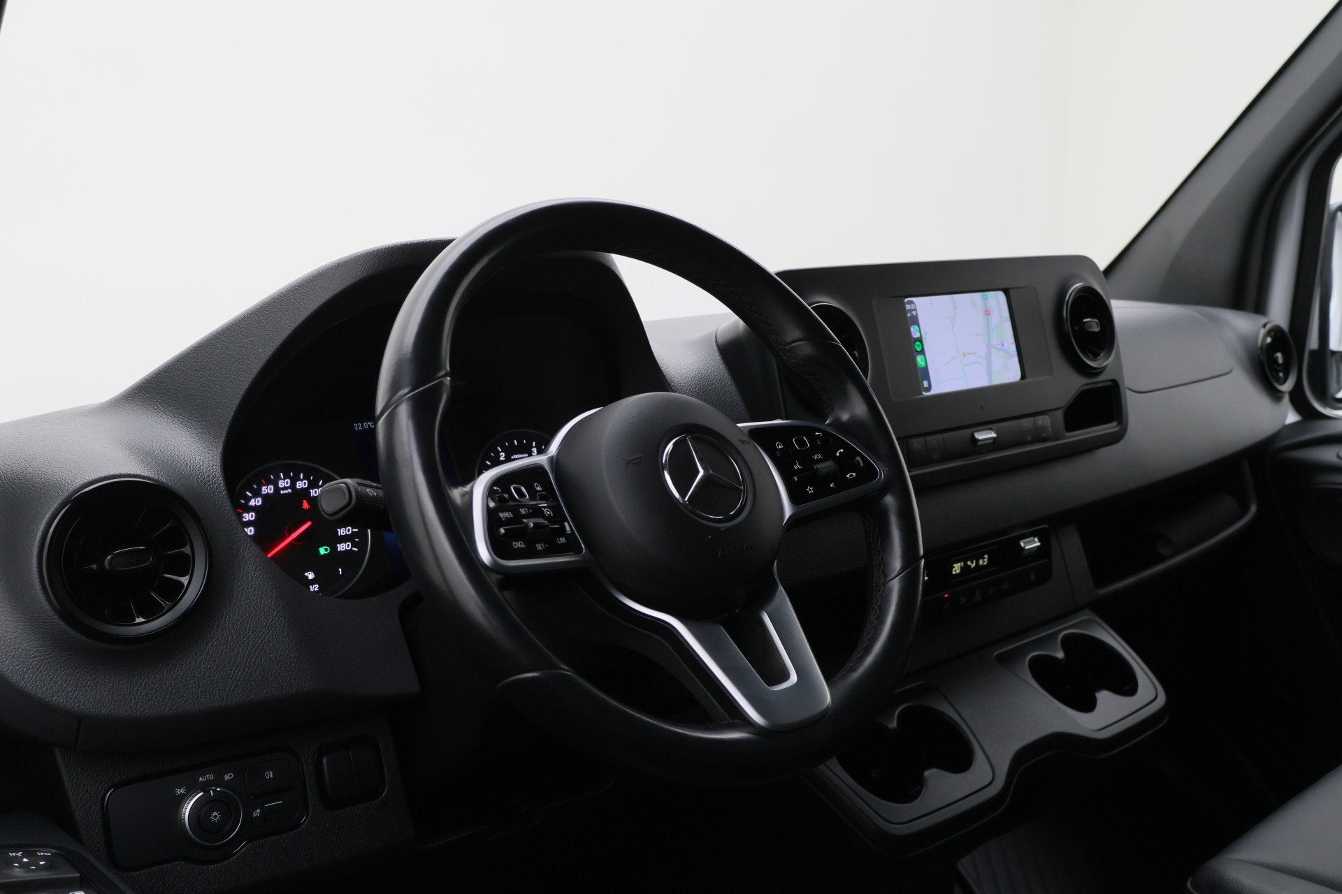 Mercedes-Benz Sprinter 317 CDI L1H1 RWD Leer, 360° Camera,, Auto's, Automaat, Dealer onderhouden, Achterwielaandrijving, Gebruikt