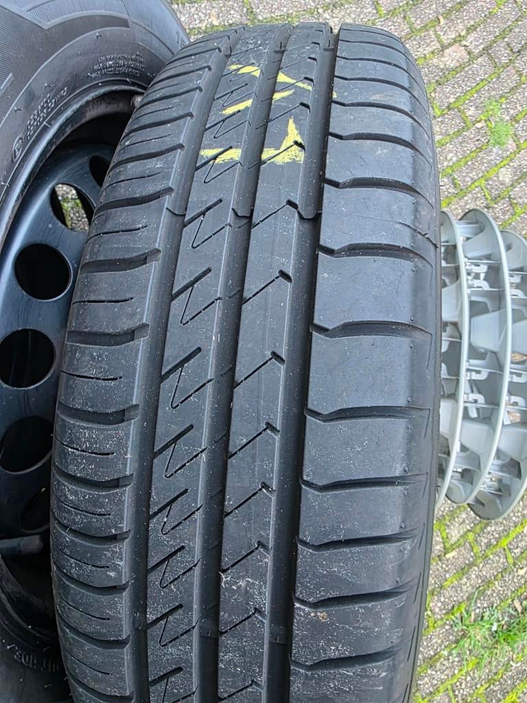 AutoBanden met velgen  Polo, Auto-onderdelen, Banden en Velgen, Ophalen, 15 inch, 185 mm, Band(en)