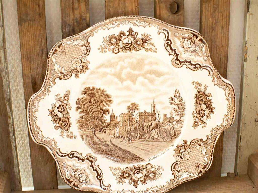 Johnson Bros serveerbord 30047, Gebruikt, Ophalen of Verzenden, Bord(en), Wedgwood