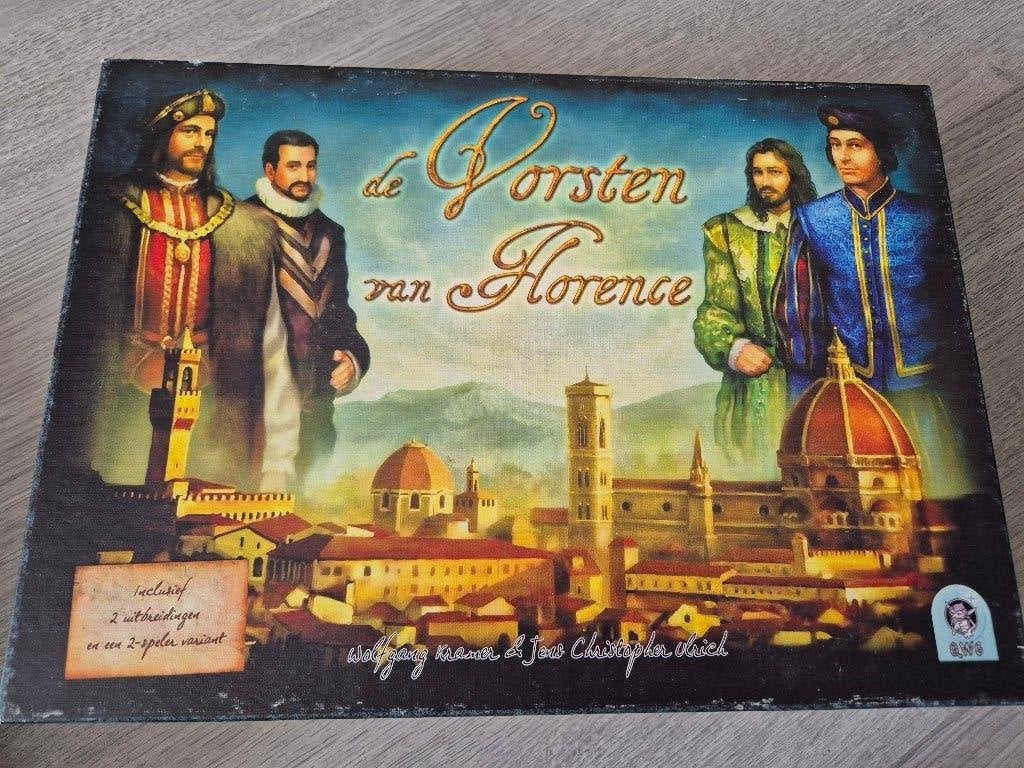 De Vorsten van Florence bordspel, Hobby en Vrije tijd, Ophalen of Verzenden, Zo goed als nieuw