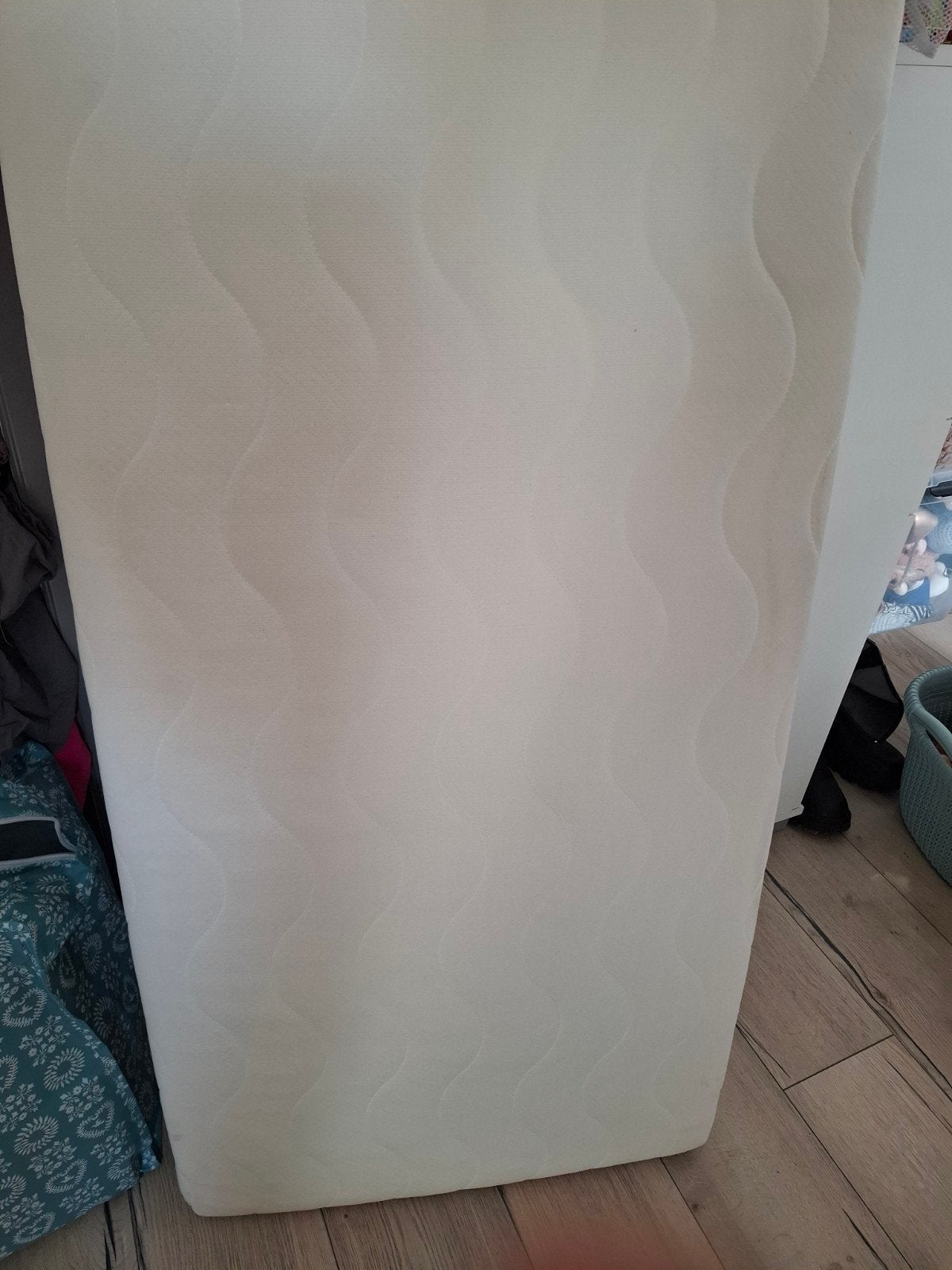 Ledikantmatras 60x120x10 met wasbare anti-allergie hoes, Ophalen, Eenpersoons, 90 cm