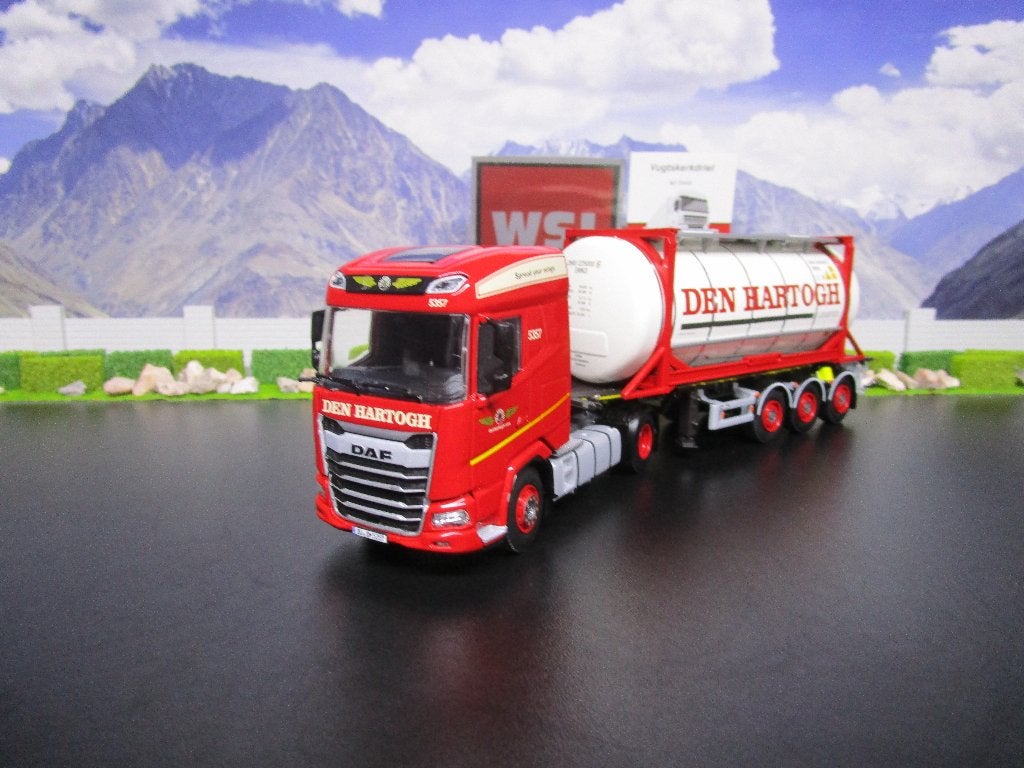 nieuw wsi 01-4447 den hartogh daf xg 4x2 20ft tank container