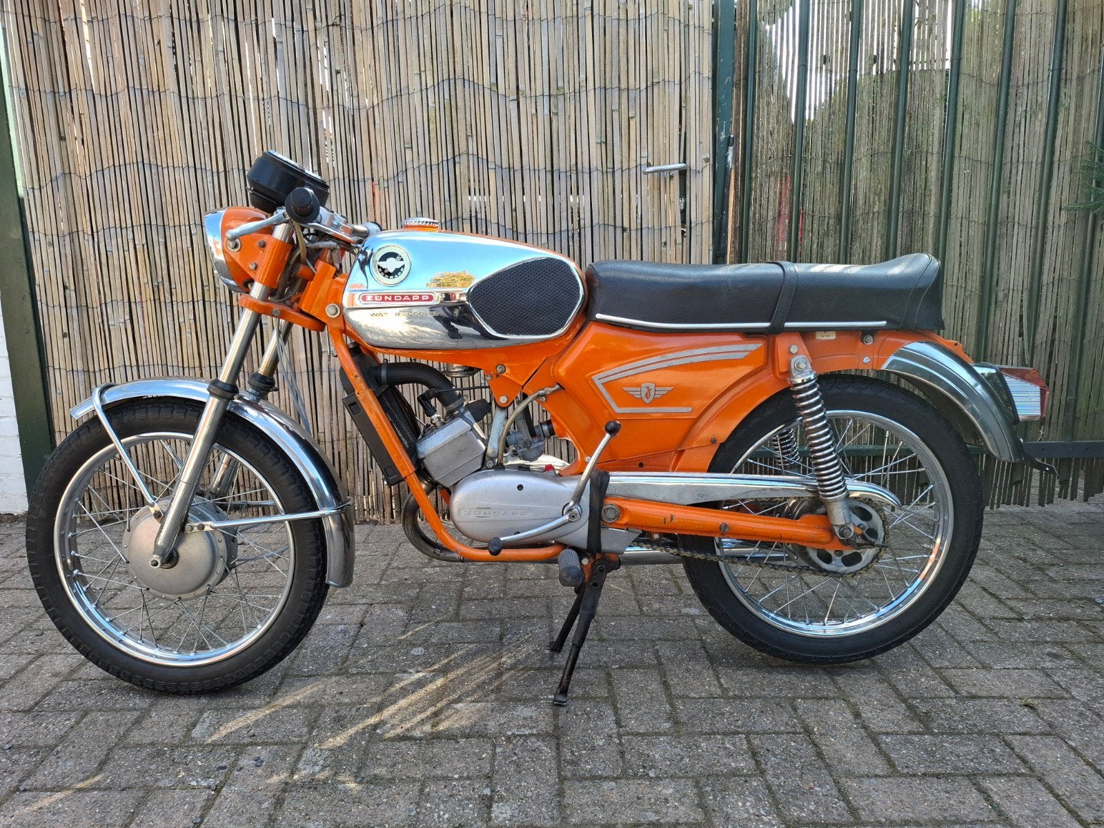 Zundapp oranje watercooled 517-50 liste 5, Ophalen
