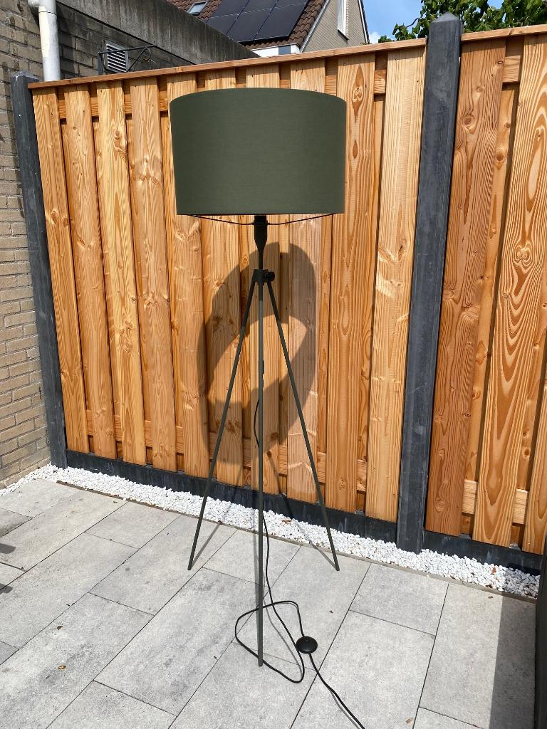 Zuiver Lesley  Vloerlamp groen, Ophalen, Zo goed als nieuw, Stof, Modern