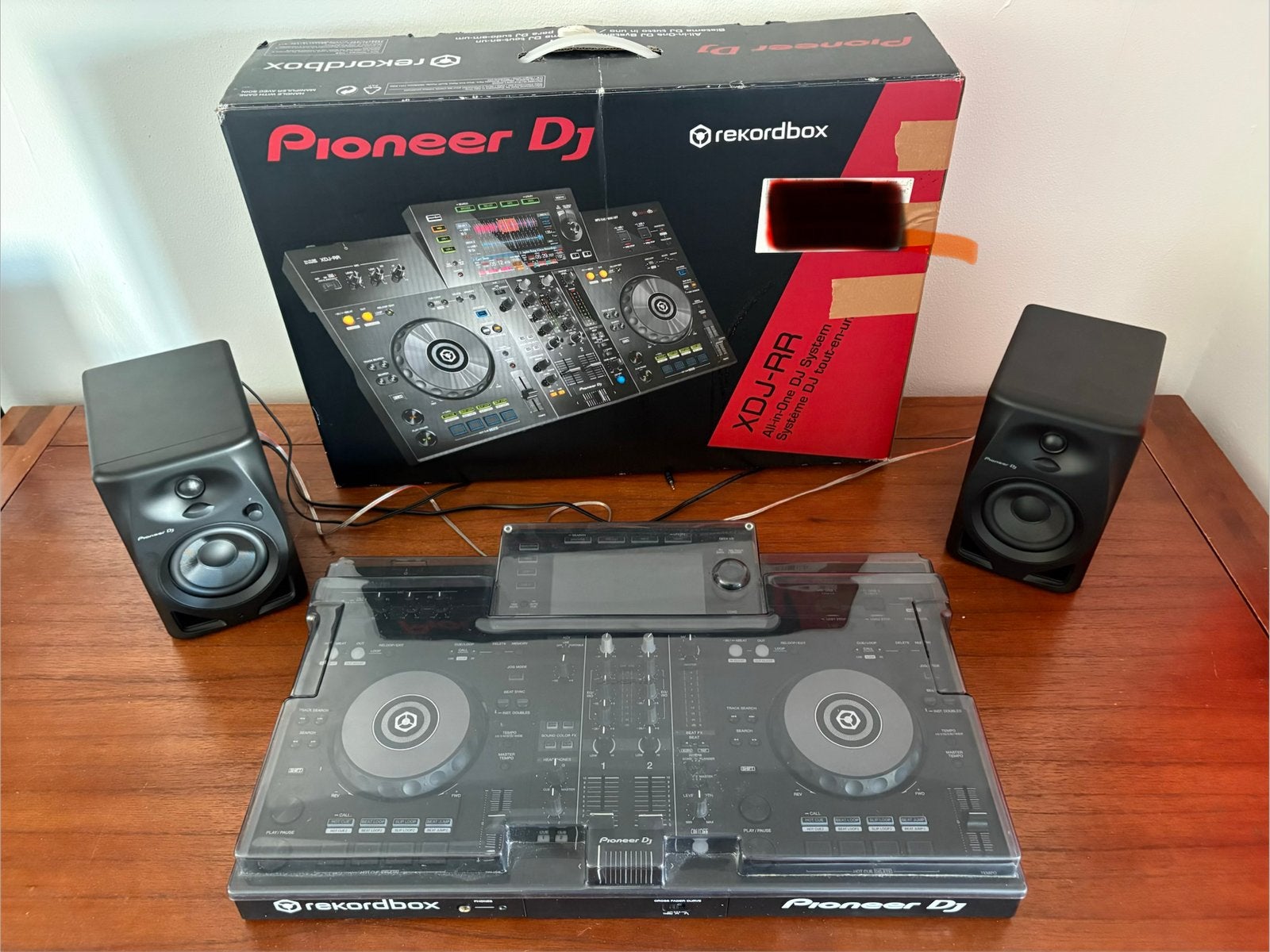 Pioneer XDJ-RR + Pioneer DM-40 Speakers | Zelden gebruikt, Ophalen, Zo goed als nieuw, Dj-set, Pioneer