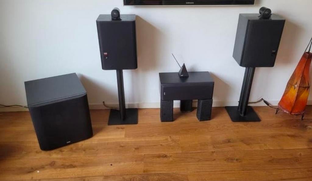 B&W Surroundset met Subwoofer en Center Speaker