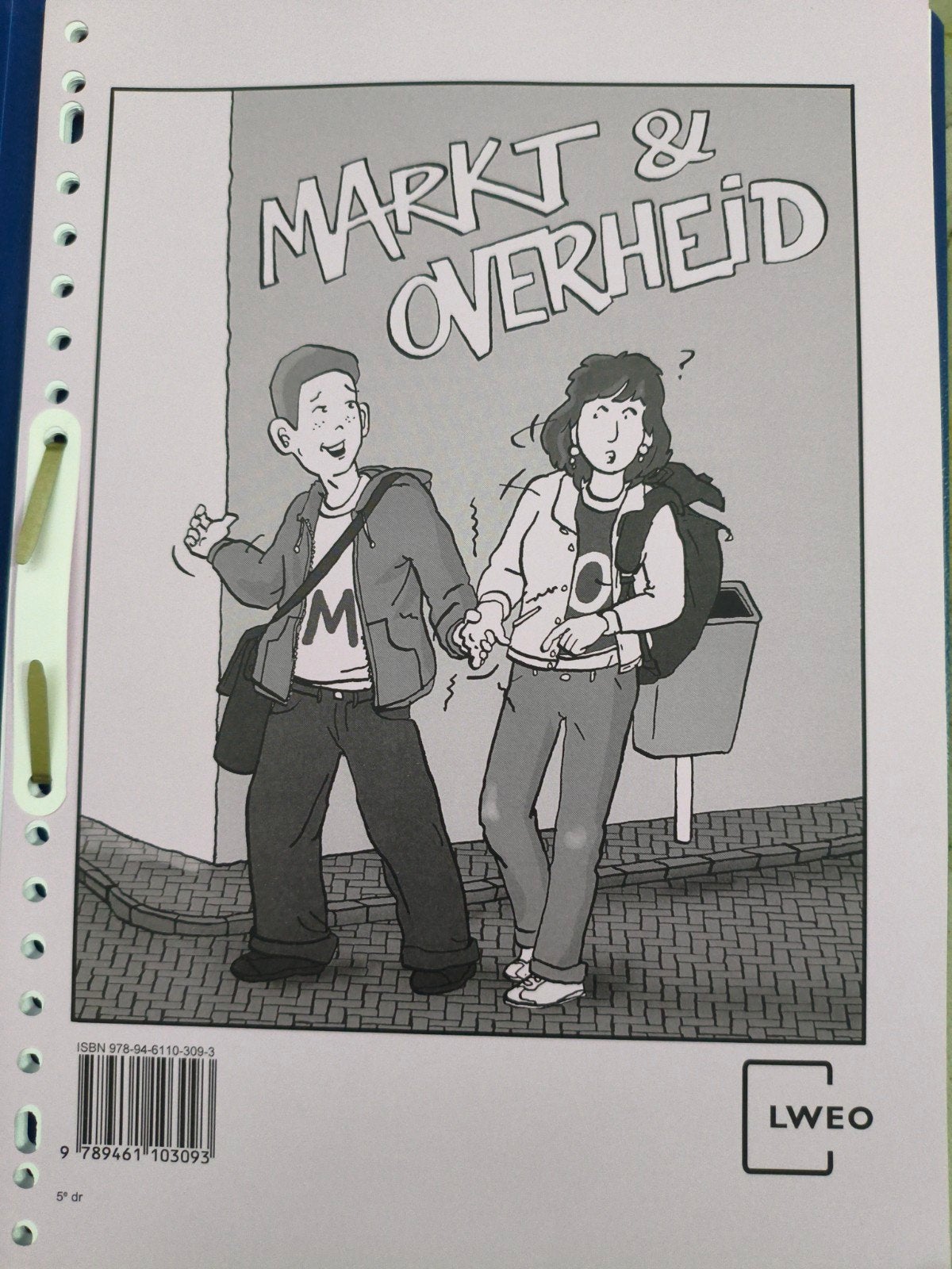 Markt & Overheid LWEO - Economie lesboek, Onbekend, Nieuw, Ophalen of Verzenden, MBO
