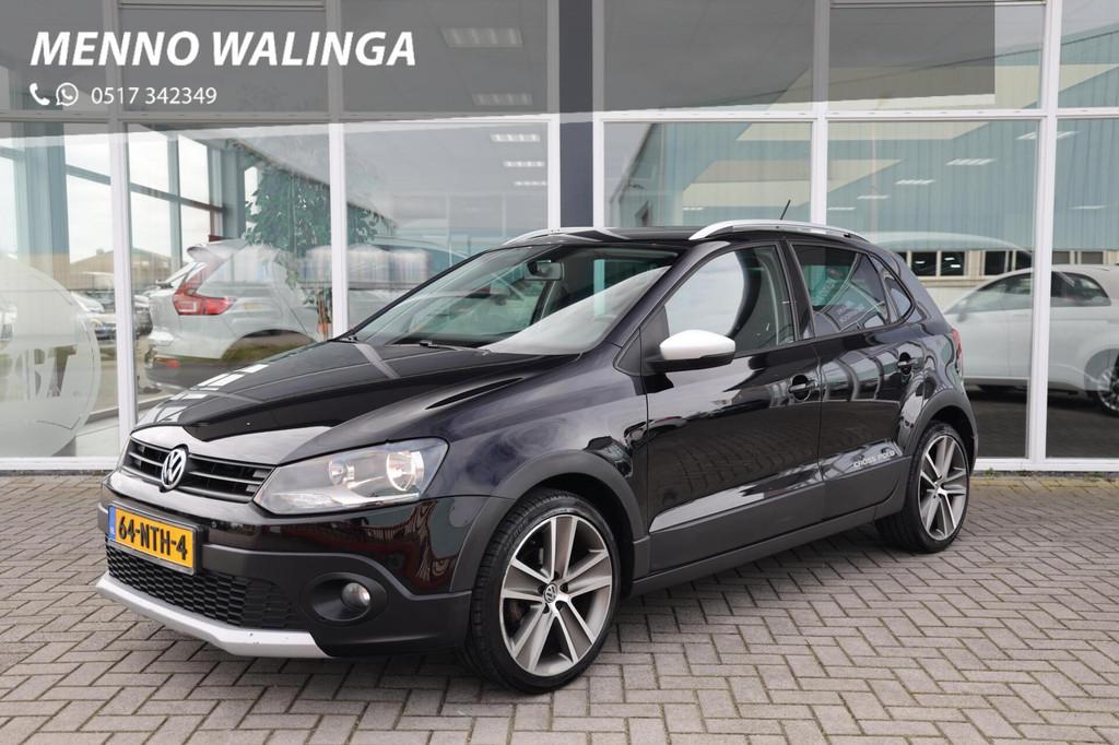 Volkswagen Polo 1.2 TSI Cross|Automaat|Cruise control|Airco|, Auto's, Volkswagen, Euro 5, Zwart, Origineel Nederlands, 1076 kg