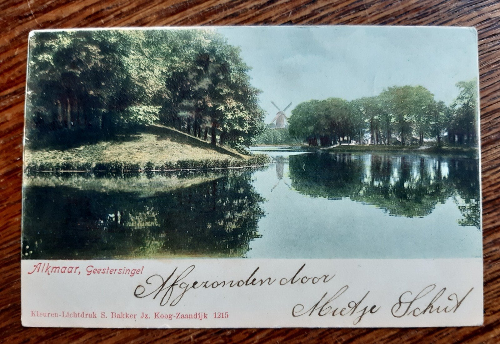 Oude ansichten Alkmaar, Verzamelen, Foto's en Prenten, Ophalen of Verzenden, Voor 1940, Gebruikt