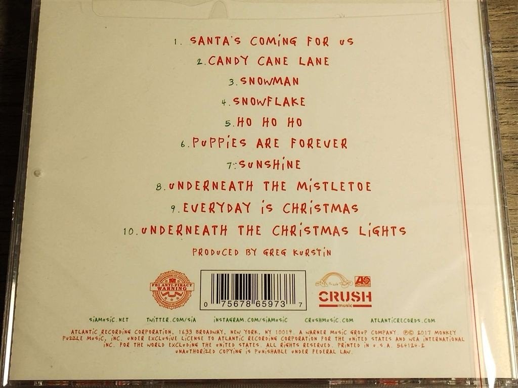 Sia ‎– Everyday Is Christmas [NIEUW], Ophalen of Verzenden, Gebruikt