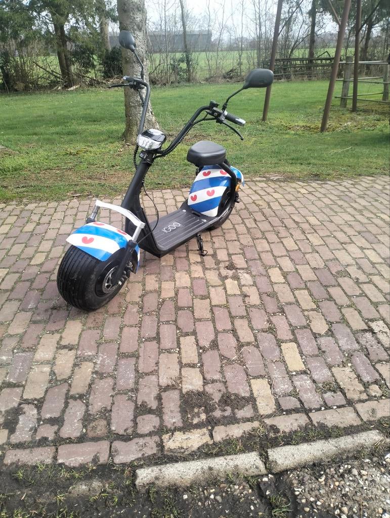 Te koop .mooije Friese vlag e scooter schopper, Ophalen, Zo goed als nieuw, Elektrisch, Overige modellen