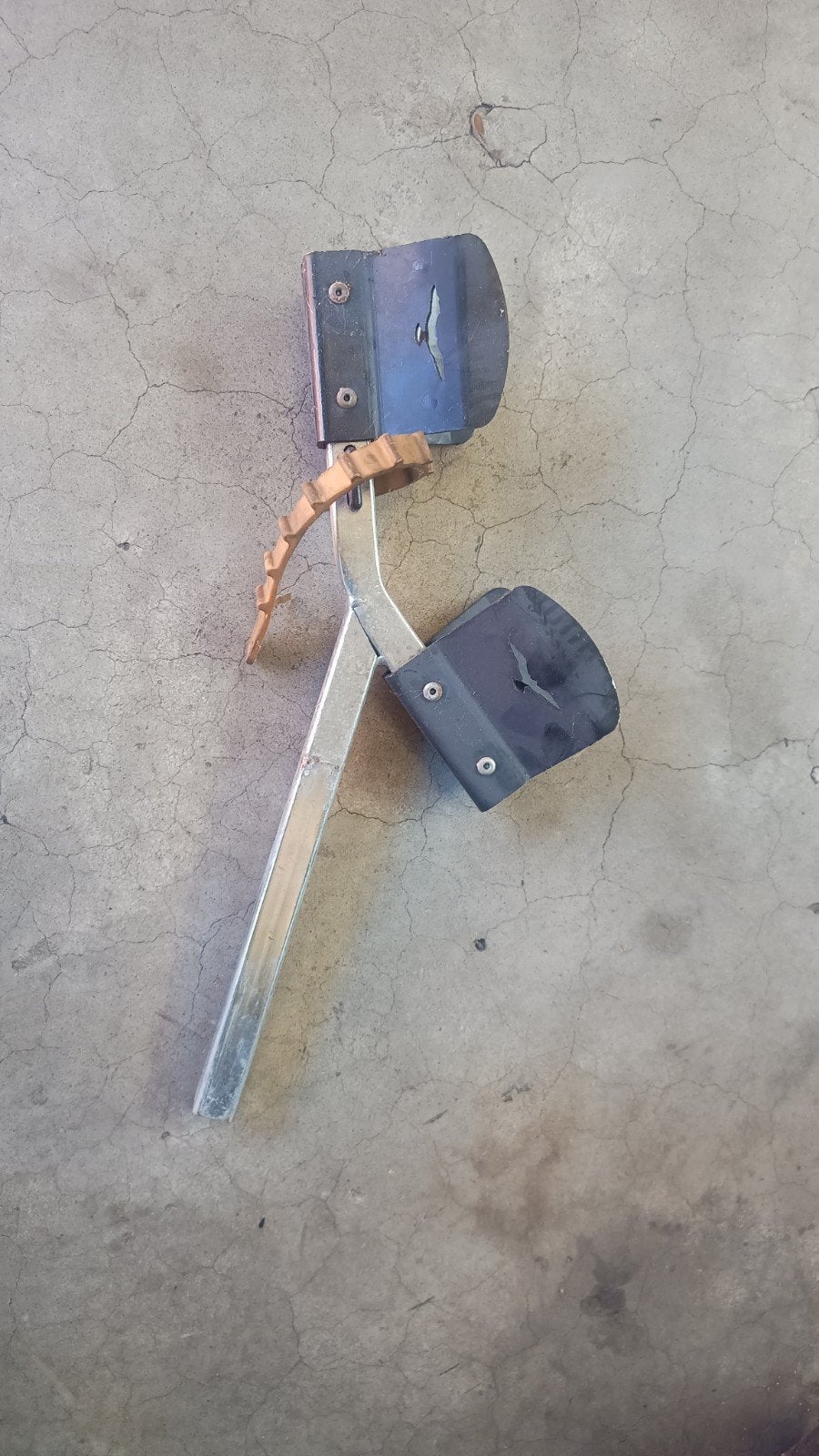 Spinder fietsendrager wielgootje met riempje, Auto diversen, Ophalen of Verzenden, Gebruikt