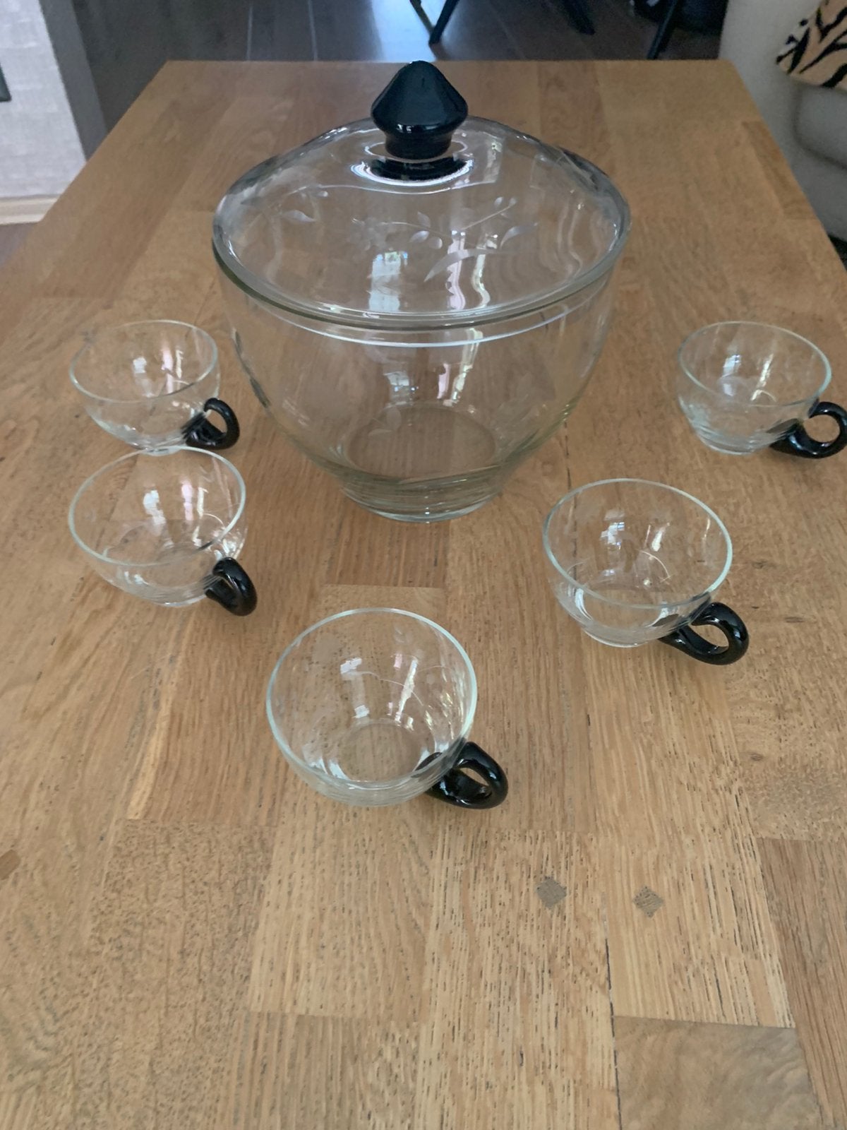 Bowl stel, glas., Antiek en Kunst, Ophalen of Verzenden
