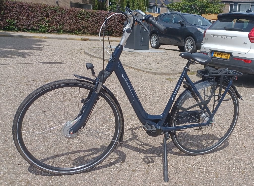 Gazelle Orange C7 Navy T7 stadsfiets, Fietsen en Brommers, Ophalen, 53 tot 56 cm, (Extra) lage instap, Zo goed als nieuw