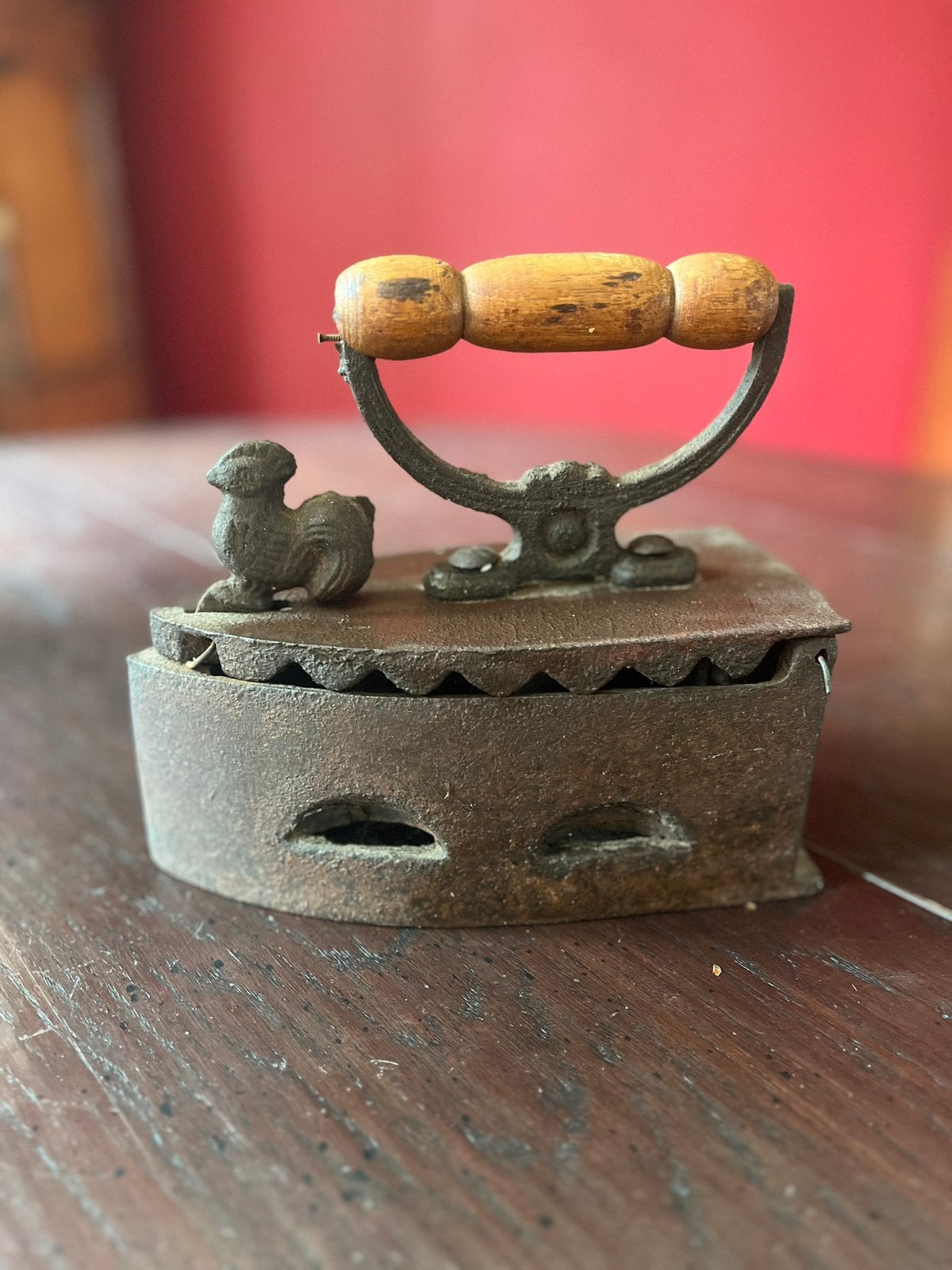 Ijzeren strijkijzer, Antiek en Kunst, Curiosa en Brocante, Ophalen