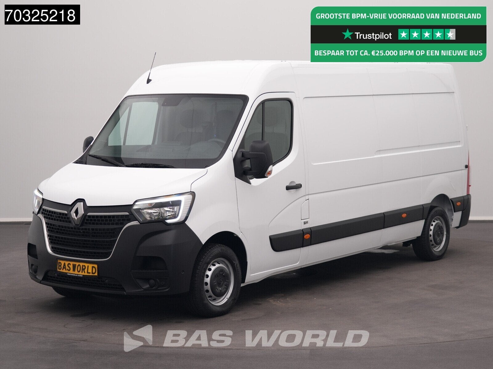 Renault Master 135PK L3H2 LED Airco Cruise Parkeersensoren v, Gebruikt, Euro 6, 4 cilinders, Renault