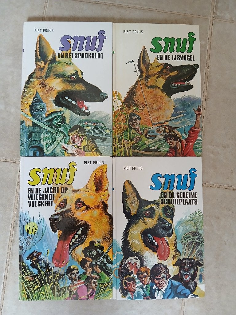 4 boeken van Piet Prins - Snuf - Hardcover, Boeken, Ophalen of Verzenden, Zo goed als nieuw, Piet Prins