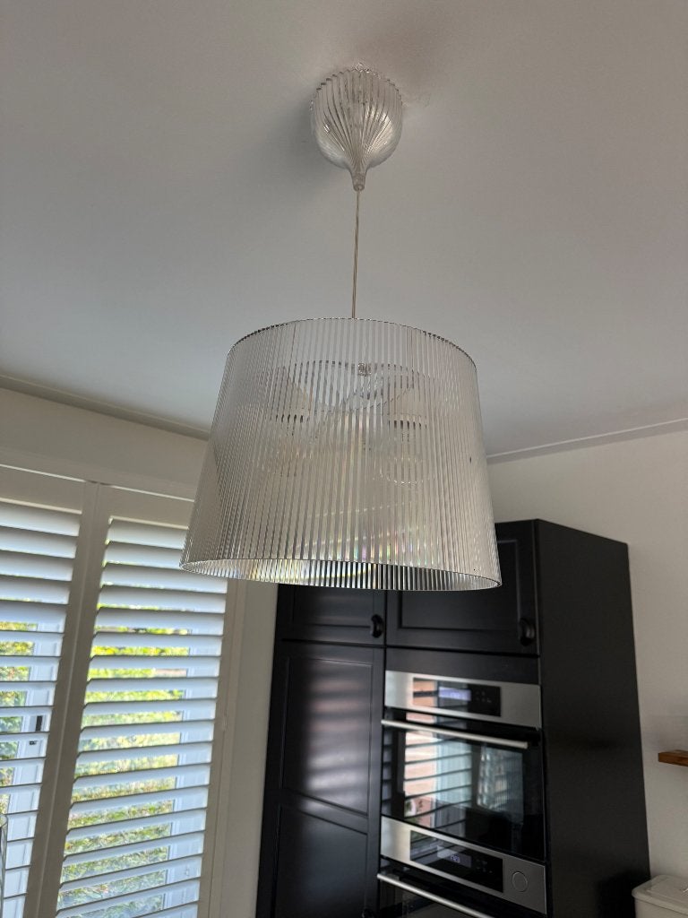 Kartell hanglamp, Ophalen, Gebruikt, Kunststof, E27 (groot)