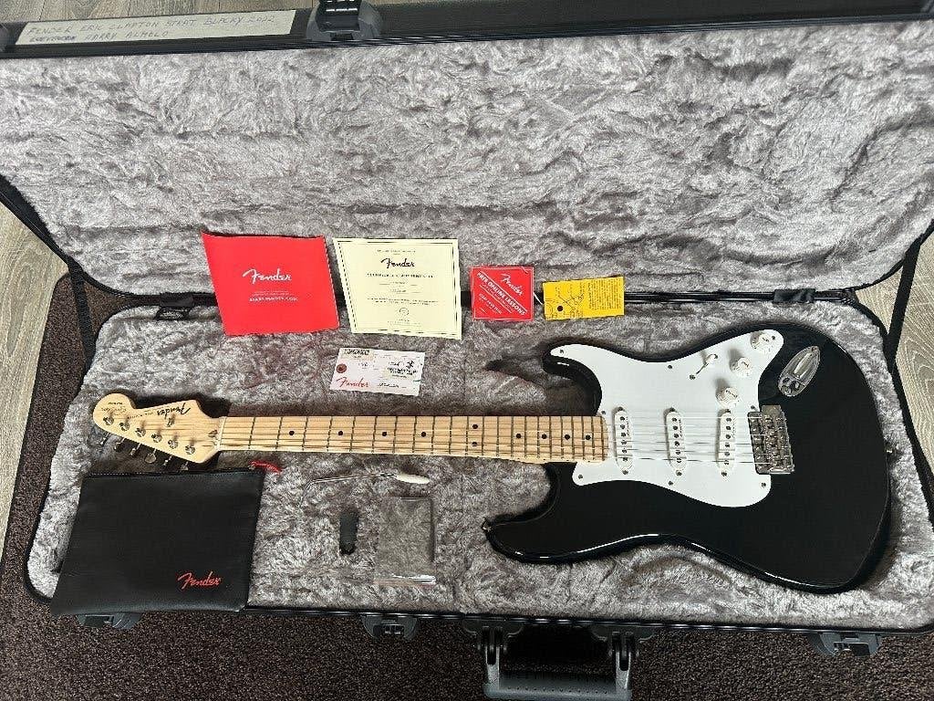 Fender Eric Clapton Stratocaster Blackie 2021, Ophalen, Zo goed als nieuw, Solid body, Fender