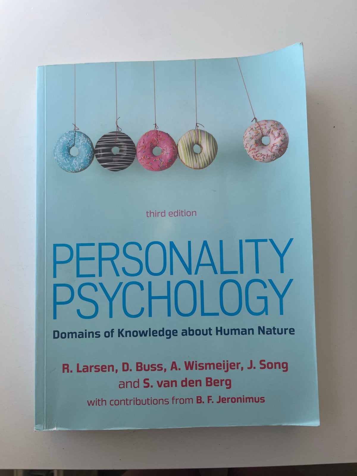 Personality Psychology - 3rd Edition, Ophalen of Verzenden, Gamma, Gelezen, WO