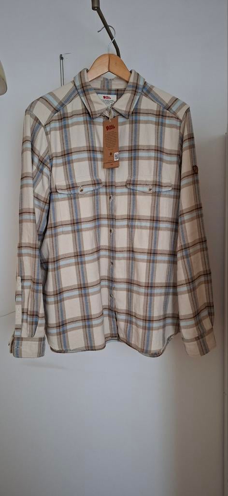 Fjällraven Övik heavy flannel shirt women regular fit, Ophalen of Verzenden, Zo goed als nieuw, Maat 42/44 (L), Overige kleuren