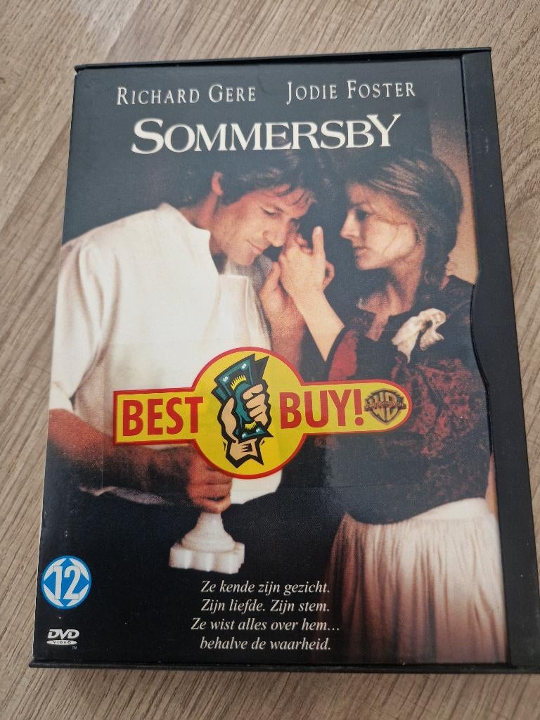 Sommersby , 1993 , jodie foster , richard gere, Alle leeftijden, Ophalen of Verzenden, Zo goed als nieuw