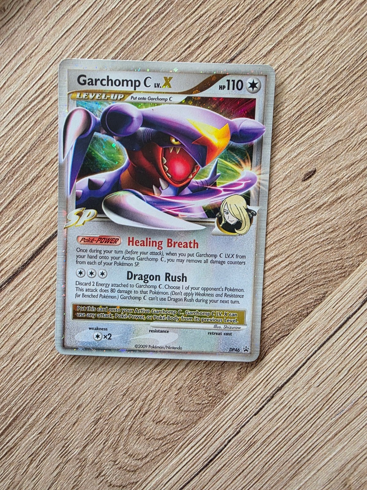 Garchomp C LV.X Pokémon kaart - HP 110, Ophalen of Verzenden, Gebruikt, Losse kaart