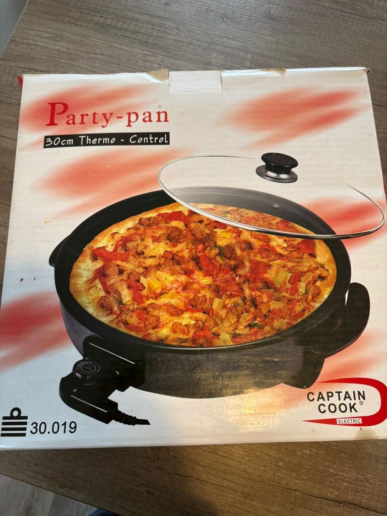 Partypan 30 cm, Ophalen of Verzenden, Nieuw, Overige materialen, Koekenpan of Braadpan
