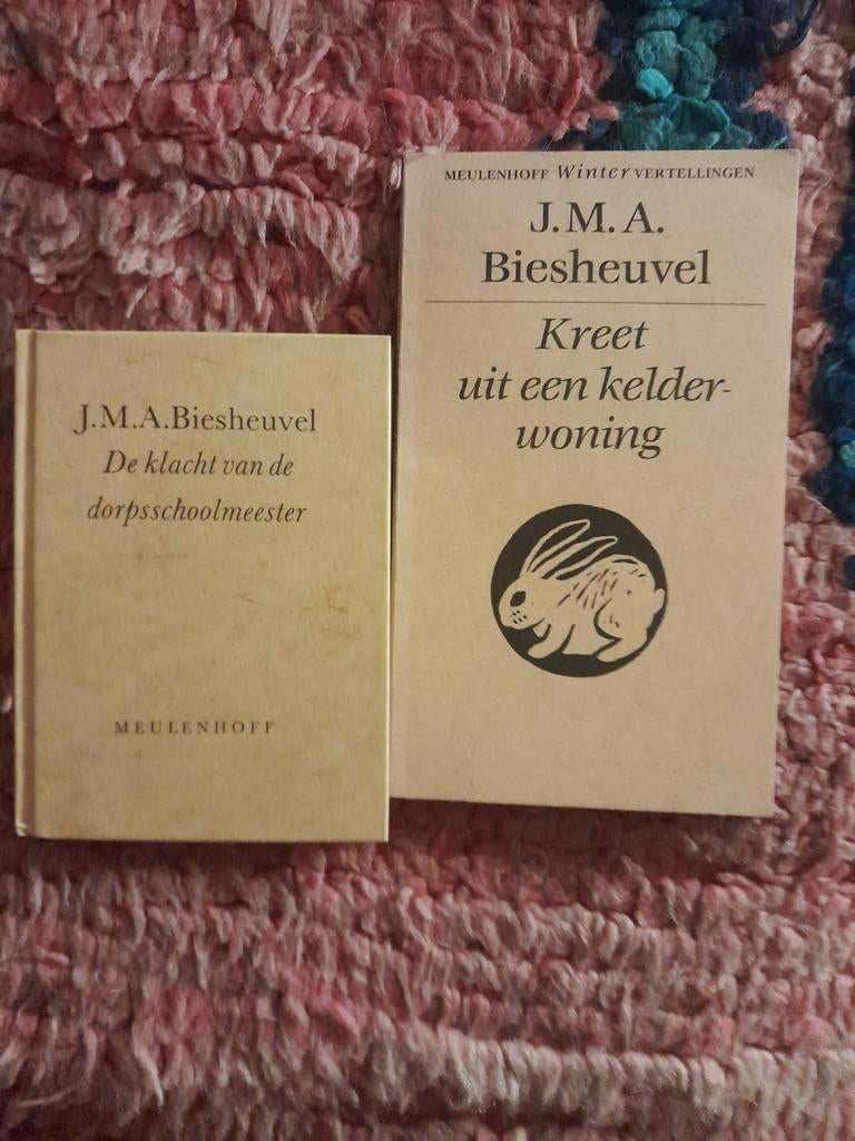 J.M.A. Biesheuvel - 2 gesigneerde werken, Ophalen of Verzenden