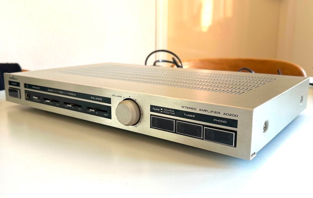 Inkel ( Bose ) AD200 versterker vintage, Overige merken, Gebruikt, Ophalen of Verzenden, Minder dan 60 watt