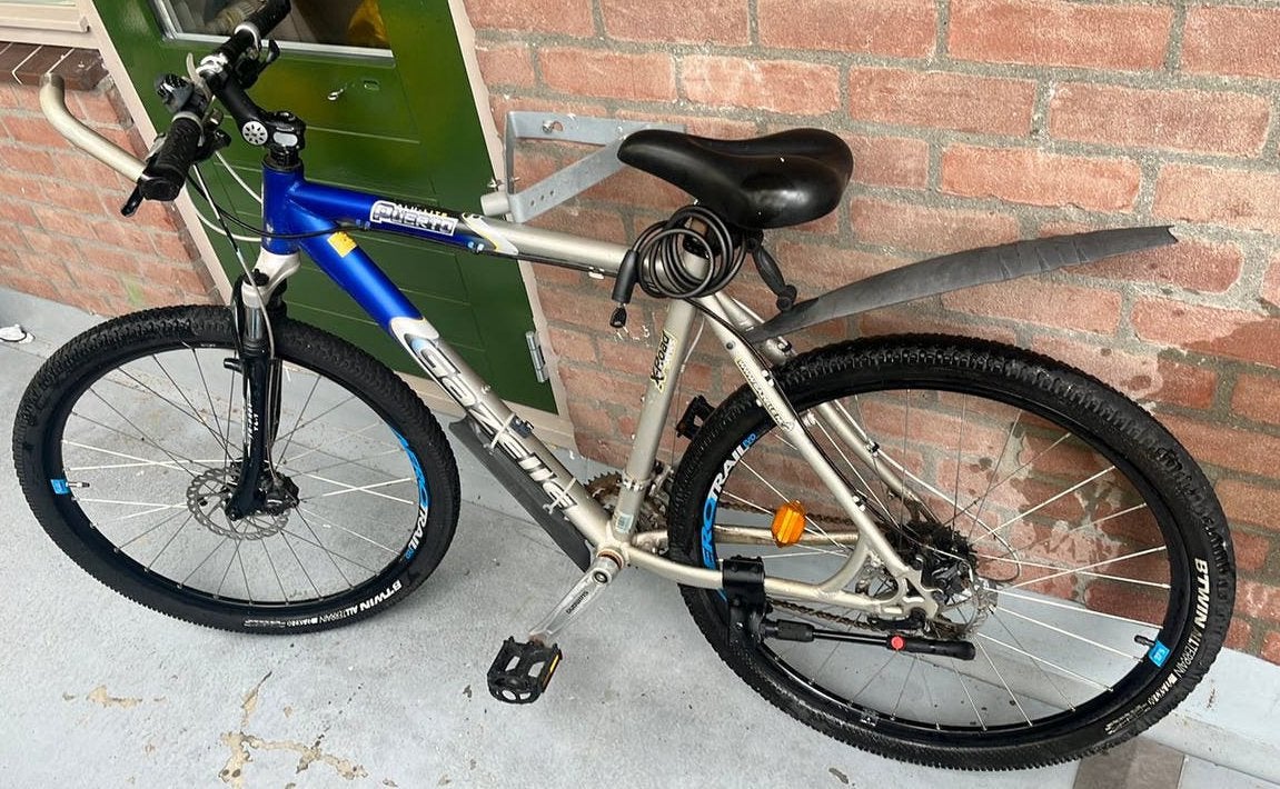 Gazelle Puerto X fiets | In goed staat, 24 inch of meer, Staal, V-brakes, Ophalen of Verzenden