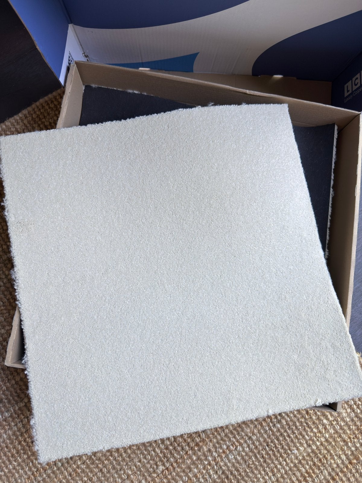 Tapijttegels Creme, Ophalen, 50 tot 100 cm, Vierkant, Nieuw