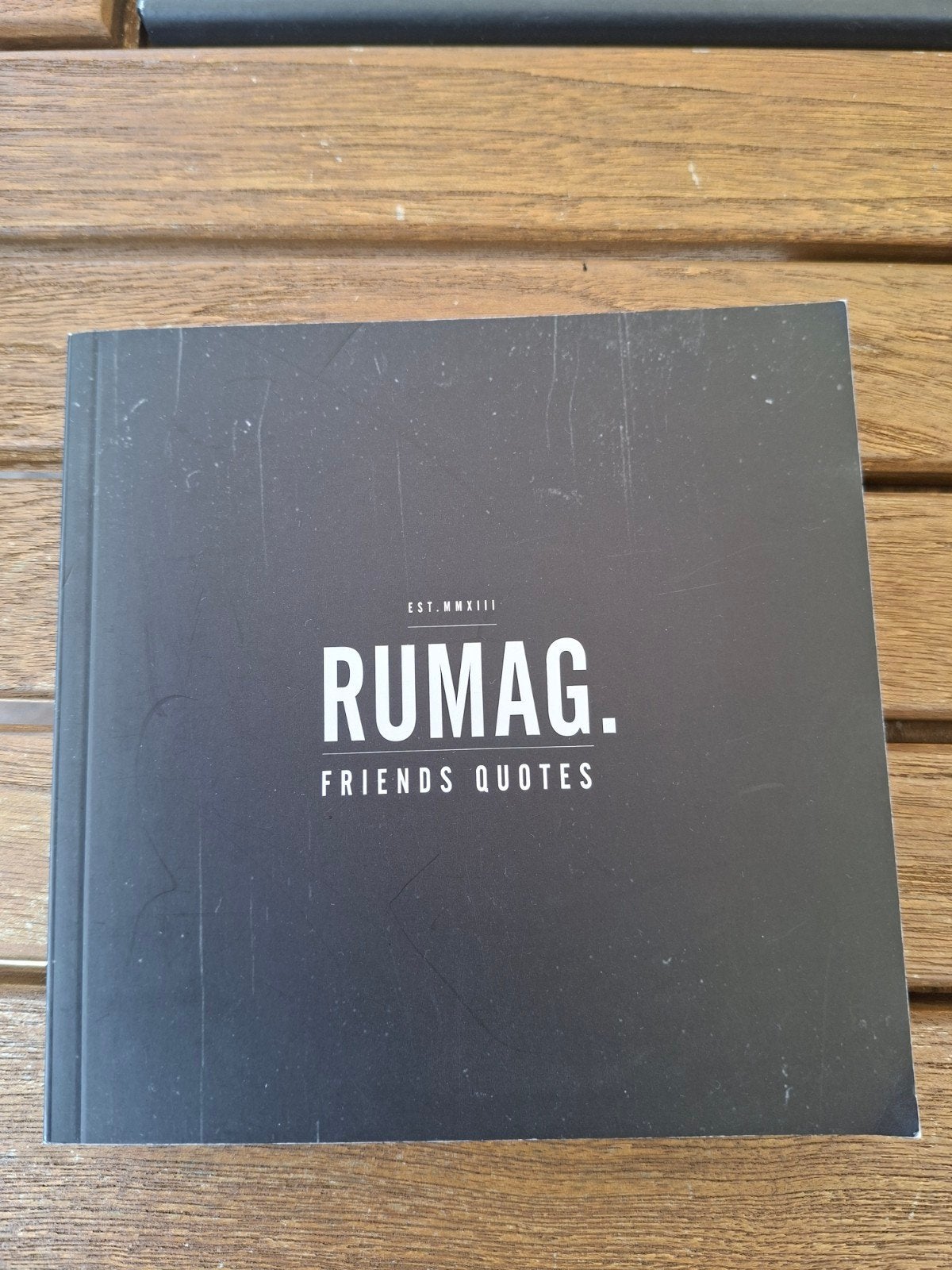 RUMAG. Friends Quotes Boek, Ophalen of Verzenden, Zo goed als nieuw, RUMAG.