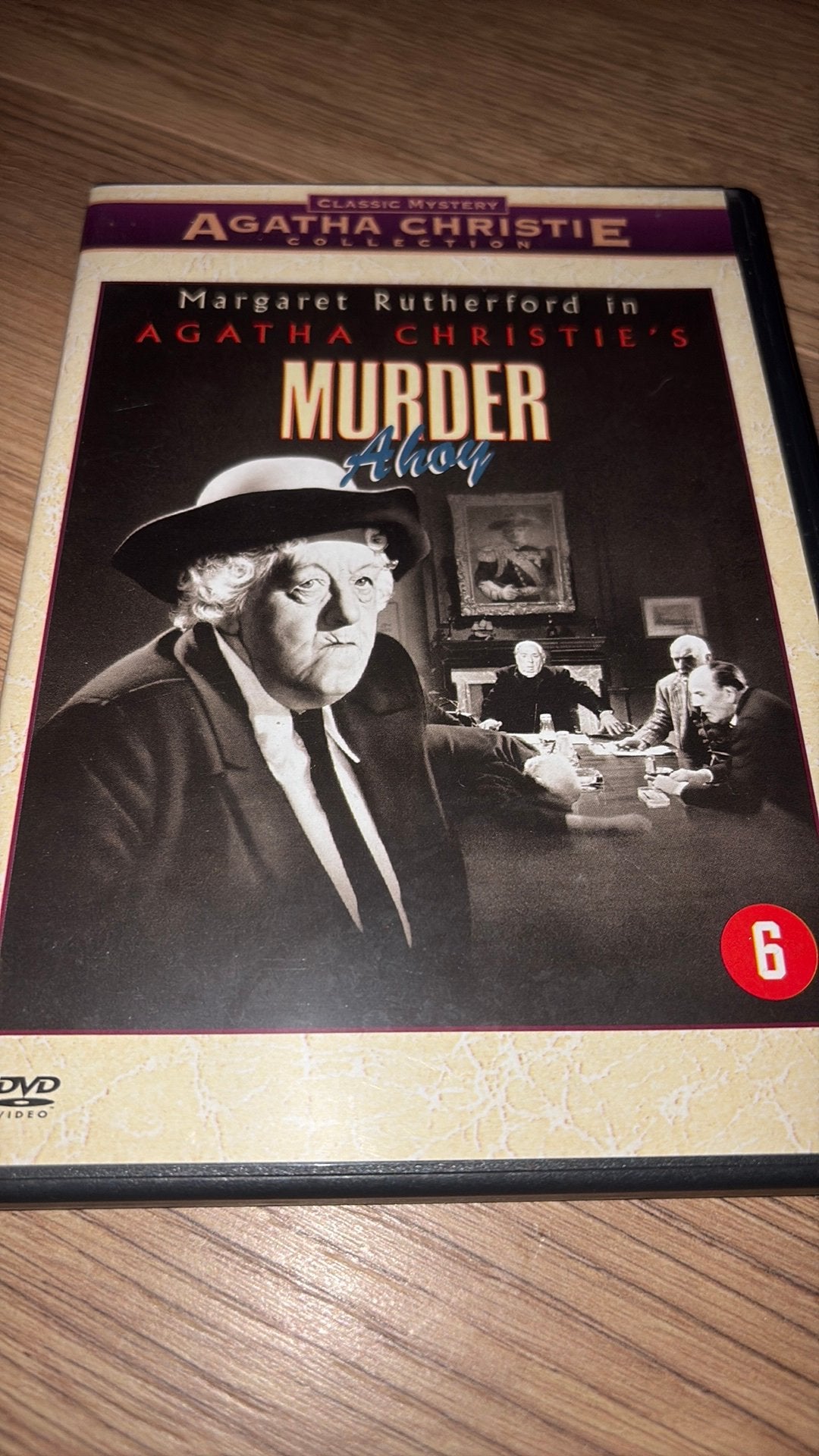 Murder Ahoy met Margaret Rutherford als Miss Marple., Vanaf 16 jaar, Ophalen of Verzenden, Zo goed als nieuw, Actie en Avontuur