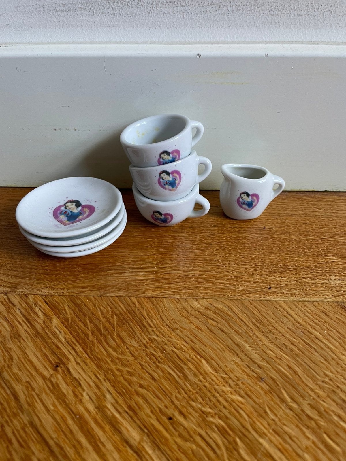 Mini servies sneeuwwitje, Ophalen of Verzenden, Gebruikt, Poppenhuis