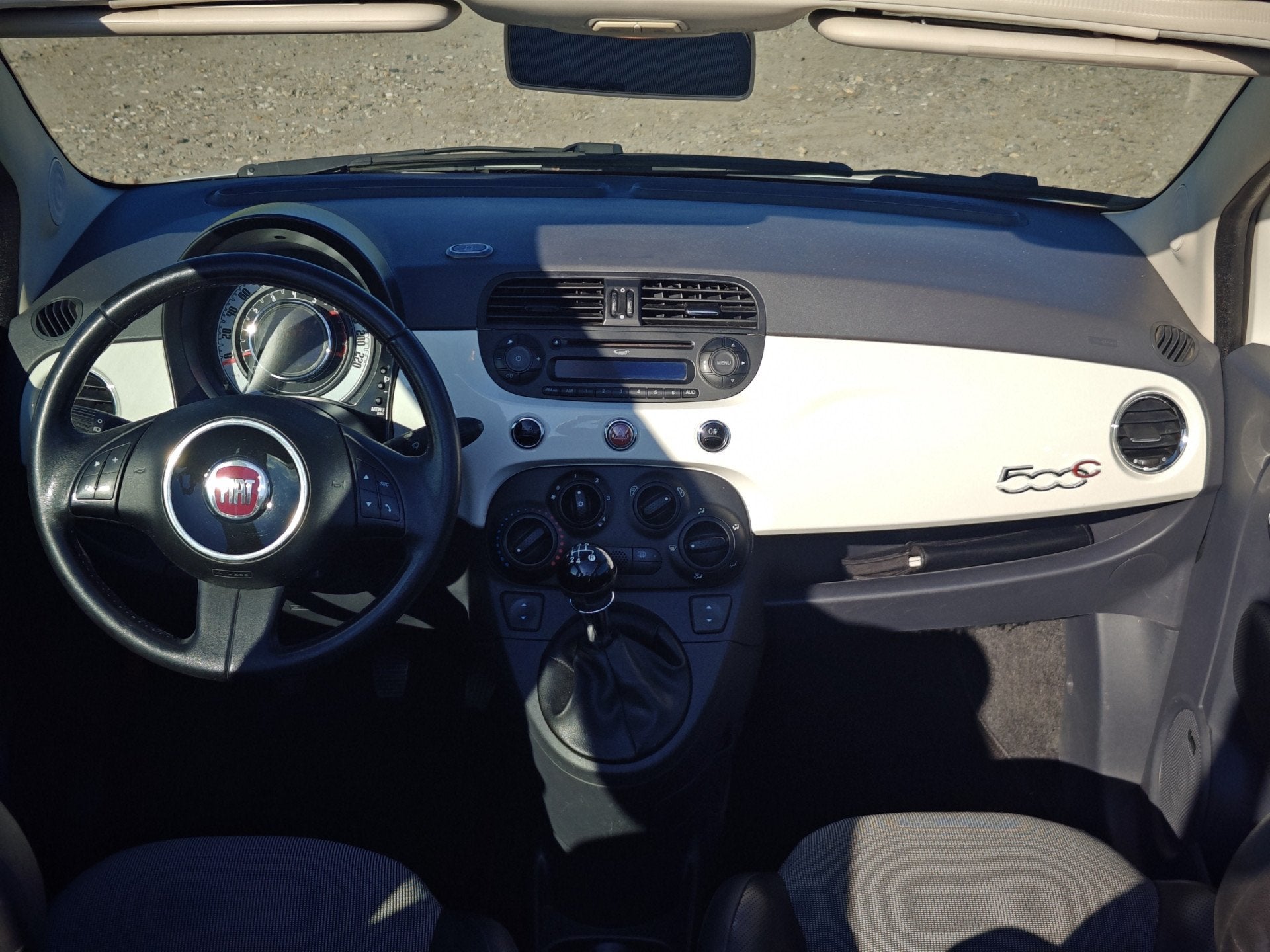 Fiat 500C 0.9 TwinAir Lounge | Mooie auto (bj 2012), 86 pk, Gebruikt, Cabriolet, Leder en Stof