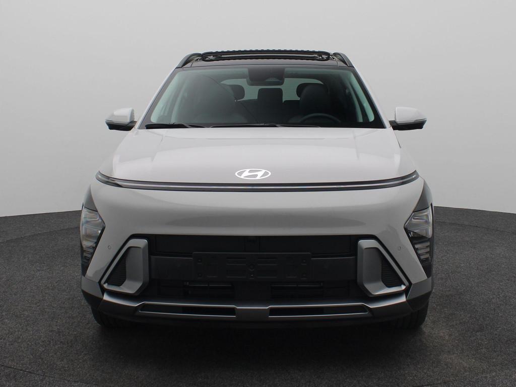 Hyundai Kona 1.6 GDI HEV Premium Sky | Adaptieve Cruise | St, Auto's, Hyundai, 137 pk, Met garantie (alle), Leder, Bedrijf