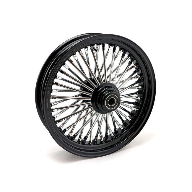 Fat spokes voorwiel zwart 3.50 x 16 enkele remschijf, Motoren, Onderdelen | Harley-Davidson, Ophalen, Petroleumhavenweg 26, Info@taco-motos.com