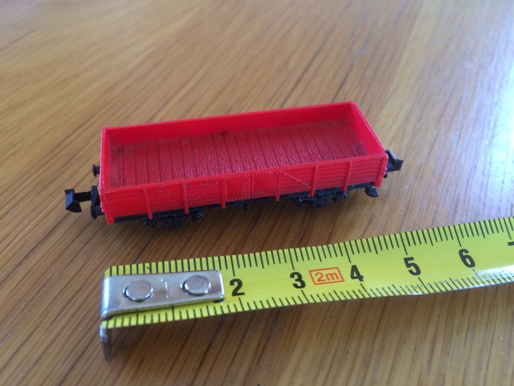 RUILEN: klassieke TRIX N wagon / bakwagen MINITRIX, Gelijkstroom, Trix, Ophalen of Verzenden, Analoog