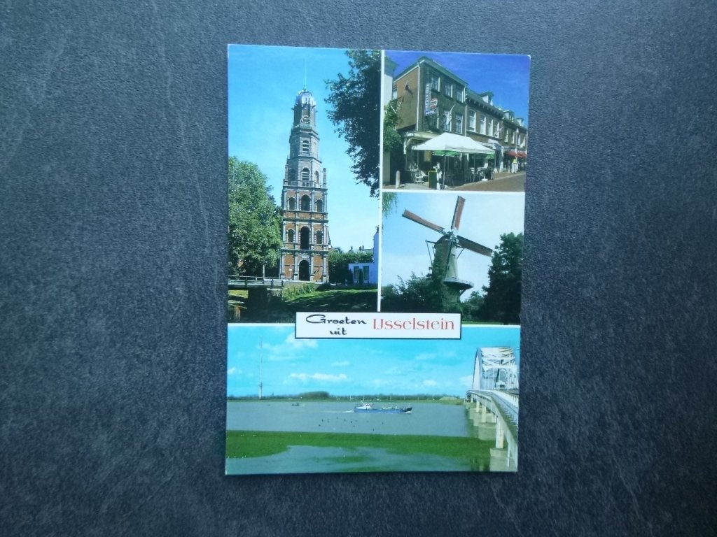 IJsselstein, groeten uit /restaurant/boot/Utrechtsestraat, Verzenden, 1980 tot heden, Ongelopen, Noord-Brabant