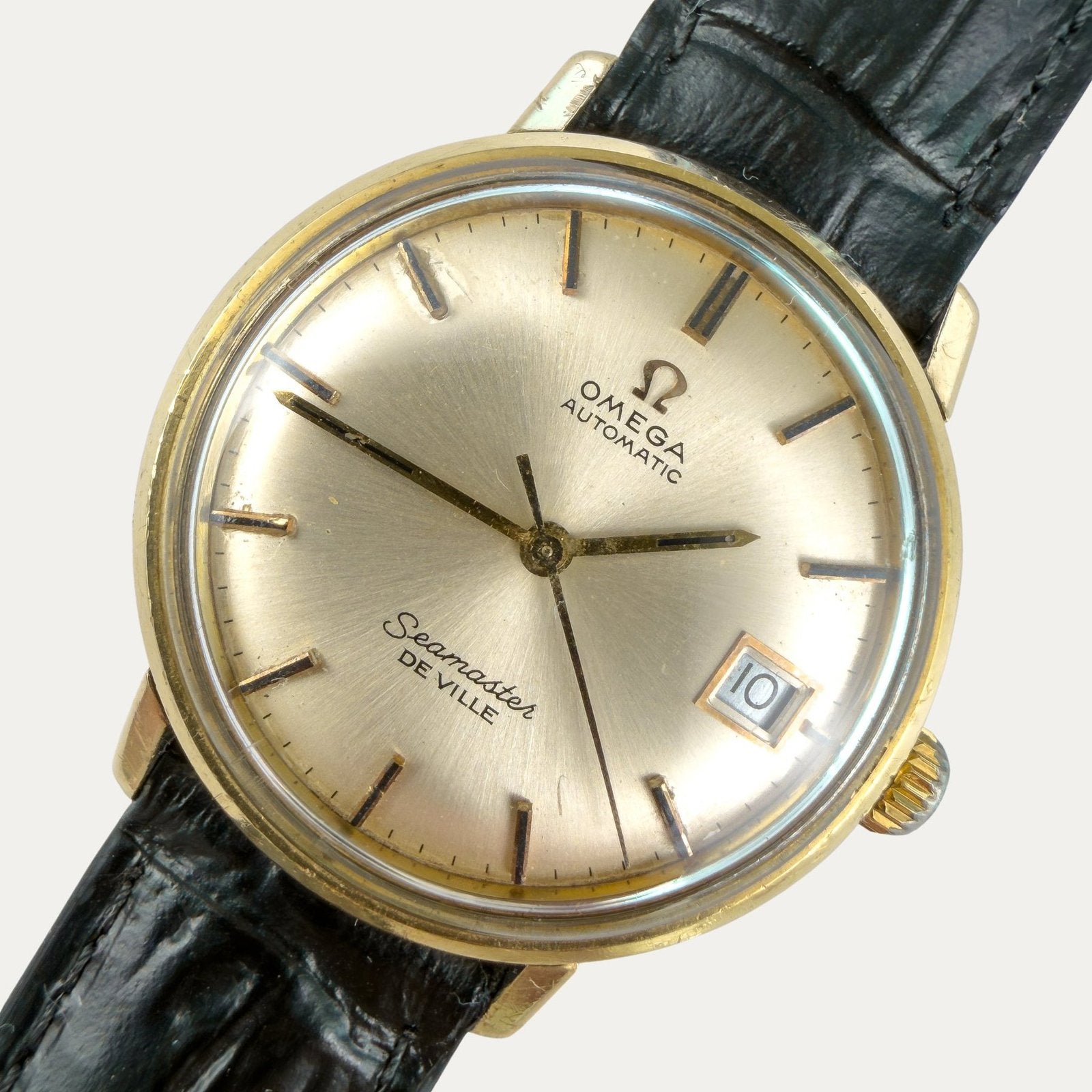 Omega Seamaster De Ville, Sieraden, Tassen en Uiterlijk, Horloges | Antiek, Staal, Verguld, Omega, 1960 of later
